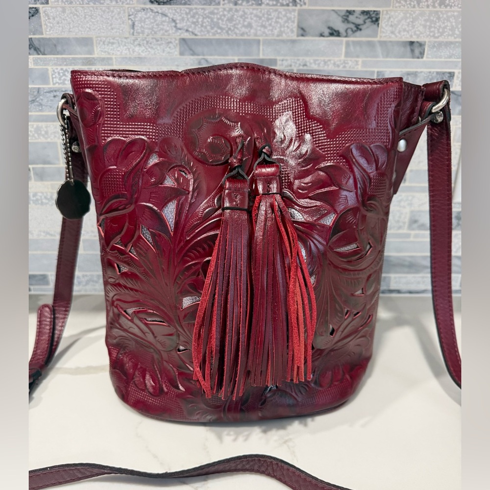 Patricia Nash Octavia Bucket Bag-Includes Adjustable Crossbody Strap Only